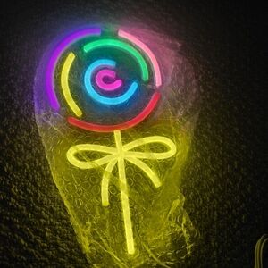 Colorful Neon Light Sign